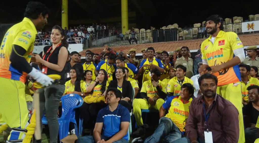 celebrity cricket league